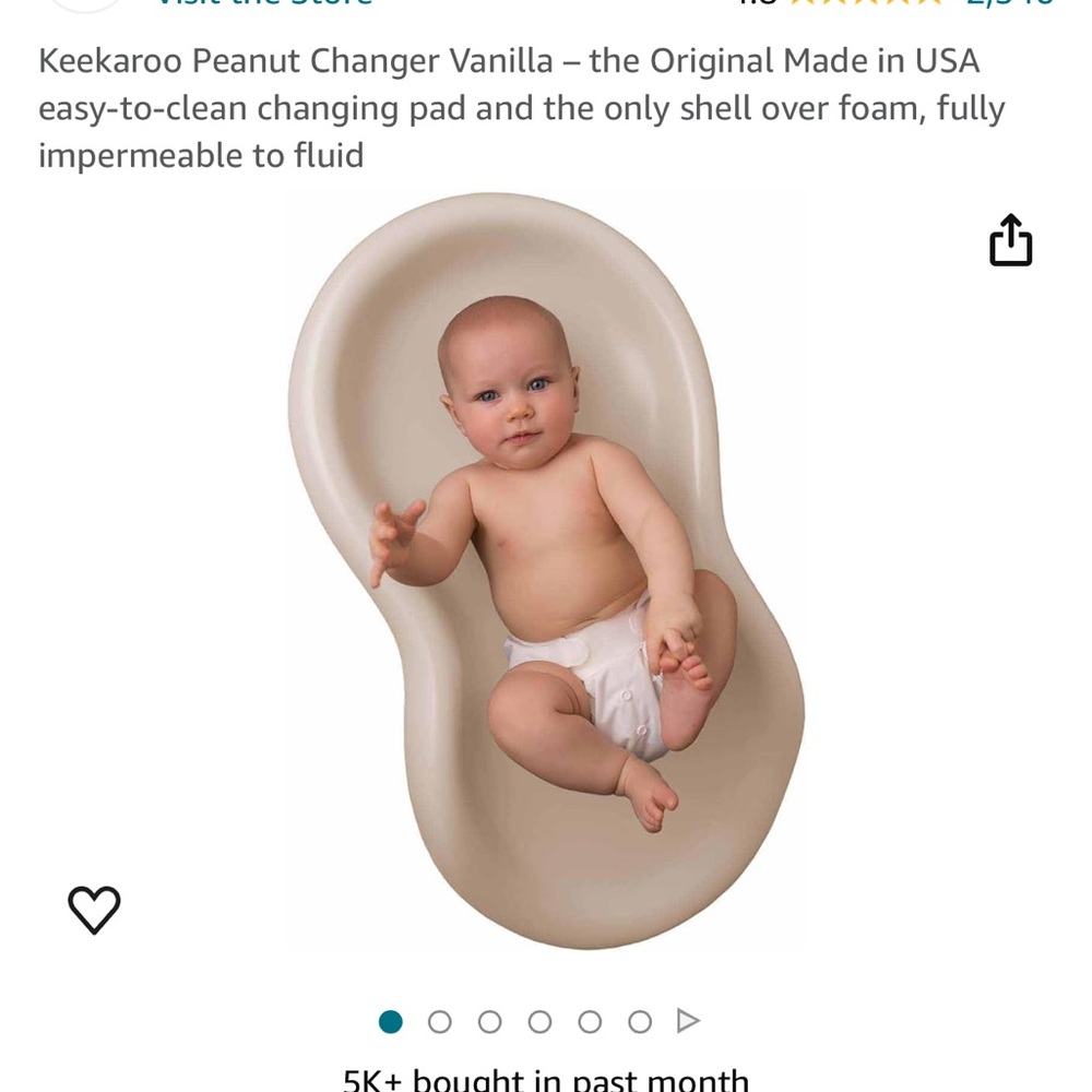 Keekaroo Peanut Changer